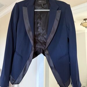 BCBGMaxAzria Women's Midnight Blue Blazer